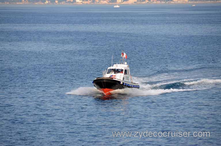 009: Carnival Magic Grand Mediterranean Cruise, Monte Carlo, Monaco, Pilot boat, 
