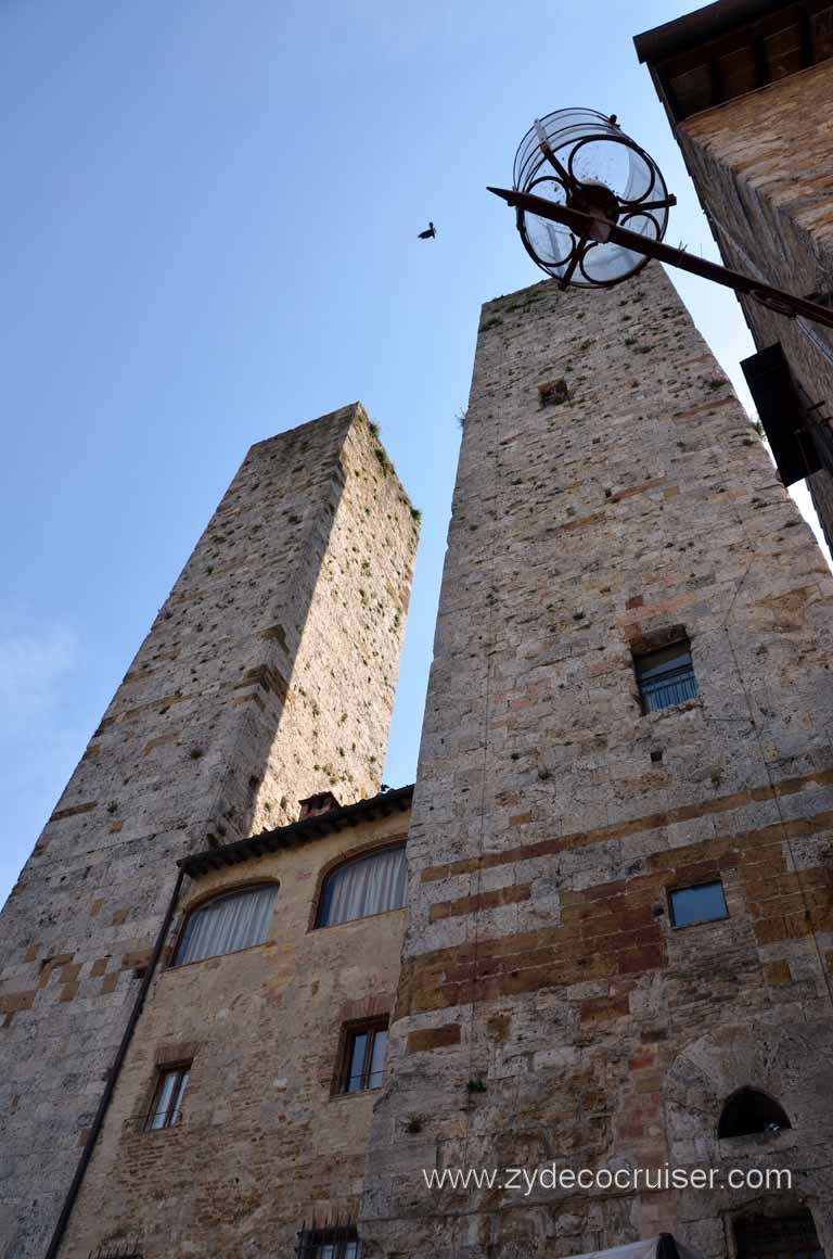 115: Carnival Magic, Mediterranean Cruise, Livorno, Essence of Tuscany Tour, San Gimignano