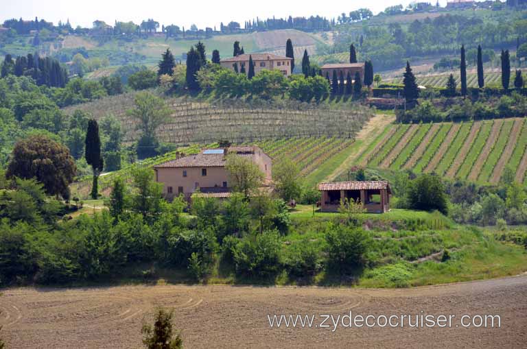 154: Carnival Magic, Mediterranean Cruise, Livorno, Essence of Tuscany Tour, Lunch, Fattoria Poggio Alloro,
