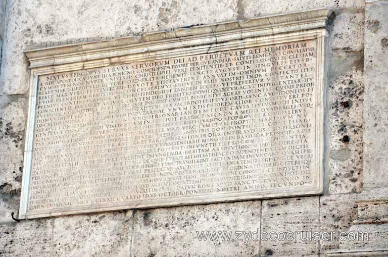 078: Carnival Magic, Rome, Angels and Demons Tour, 