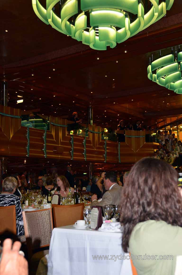 166: Carnival Magic, Mediterranean Cruise, Sea Day 1, Dinner, Elegant Night 1, 