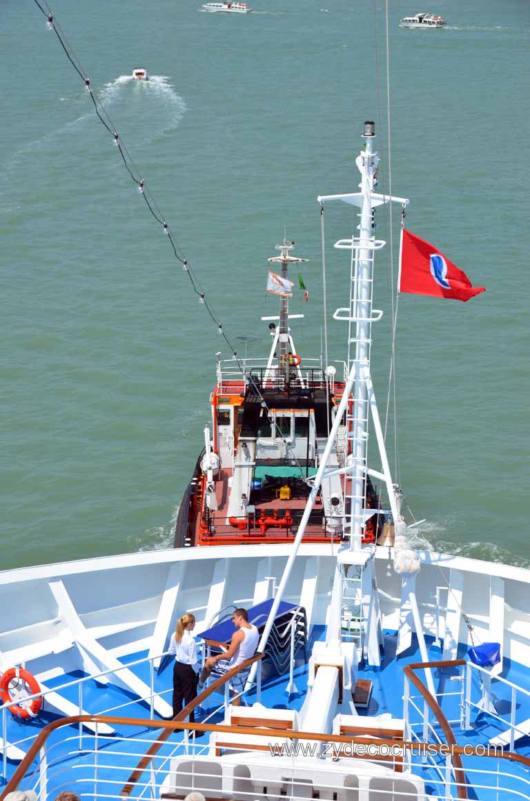 075: Carnival Magic, Mediterranean Cruise, Venice, Sailing into Venice, 