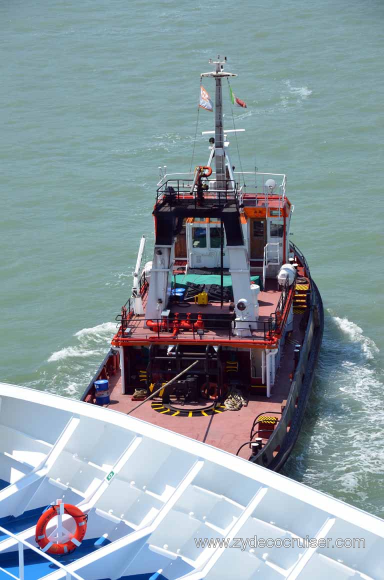 111: Carnival Magic, Mediterranean Cruise, Venice, Sailing into Venice, 