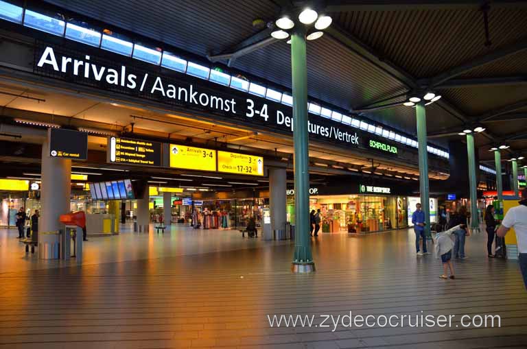 100: Carnival Magic, AMS,  Schiphol Airport