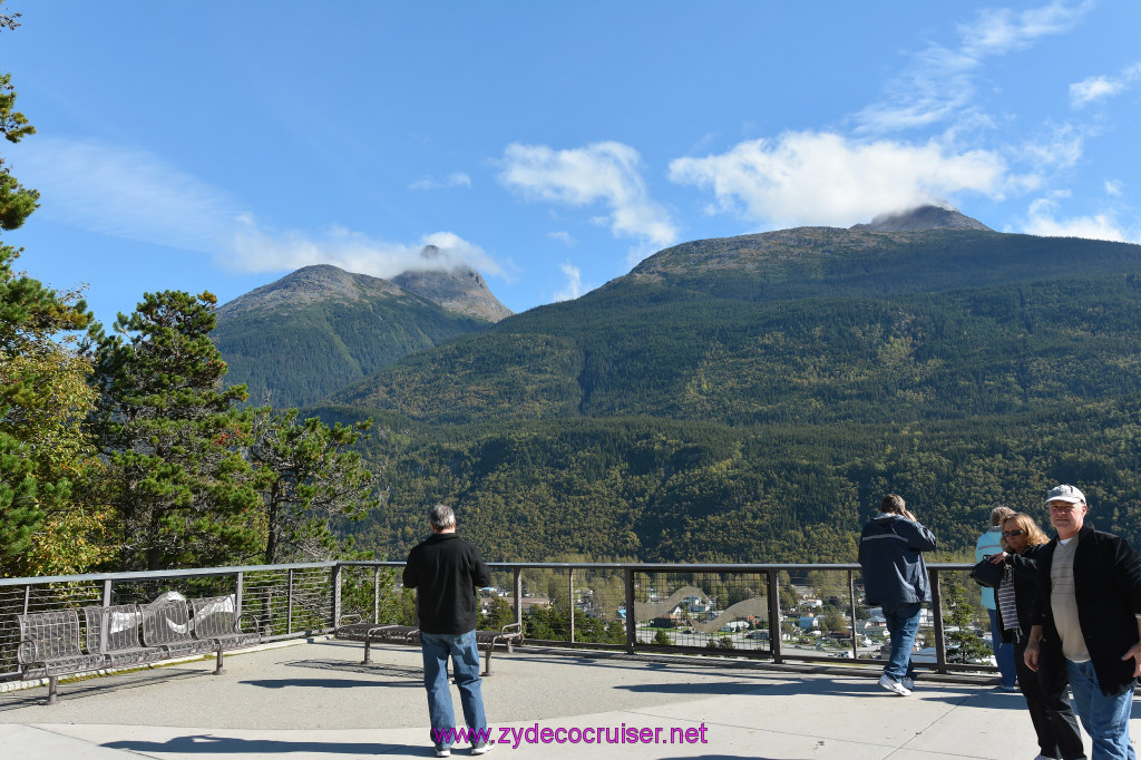 306: Carnival Miracle Alaska Cruise, Skagway, Klondike Summit, Suspension Bride, and Salmon Bake
