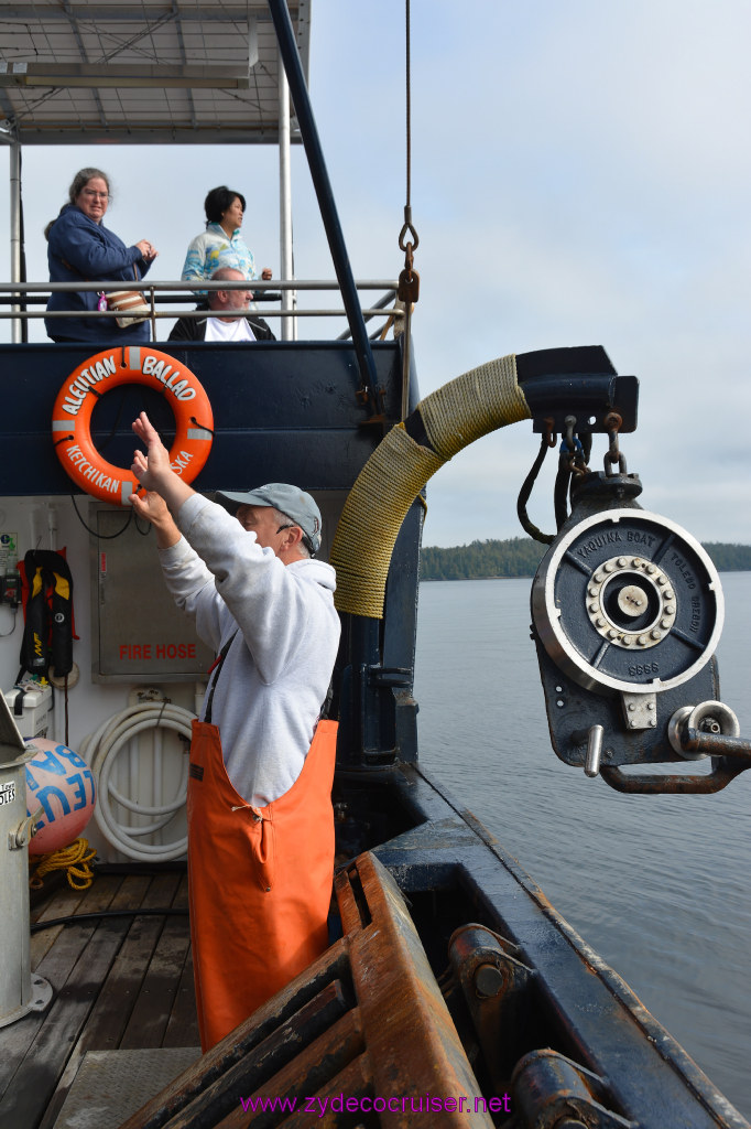 150: Carnival Miracle Alaska Cruise, Ketchikan, Bering Sea Crab Fisherman's Tour, 