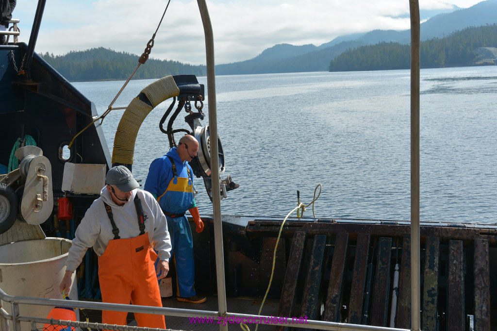 292: Carnival Miracle Alaska Cruise, Ketchikan, Bering Sea Crab Fisherman's Tour, 