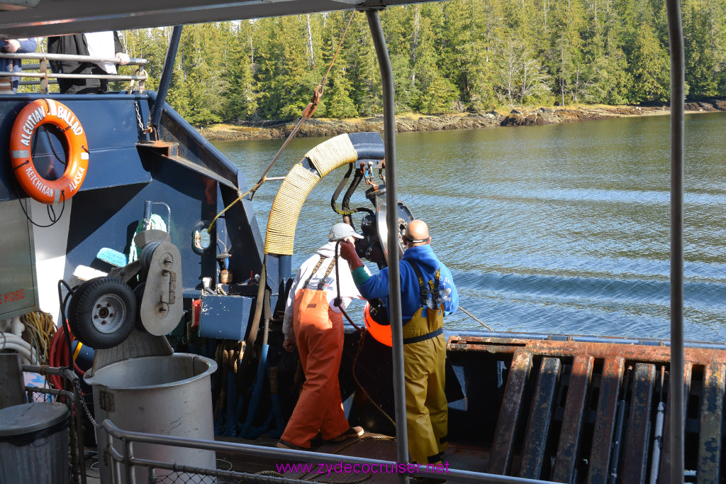 309: Carnival Miracle Alaska Cruise, Ketchikan, Bering Sea Crab Fisherman's Tour, 