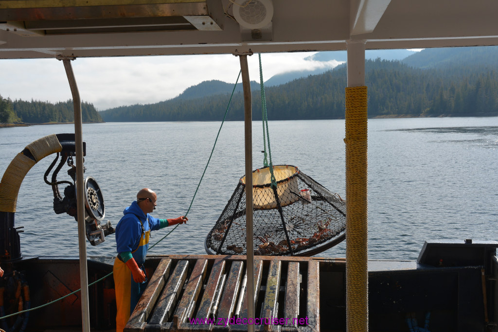 313: Carnival Miracle Alaska Cruise, Ketchikan, Bering Sea Crab Fisherman's Tour, 