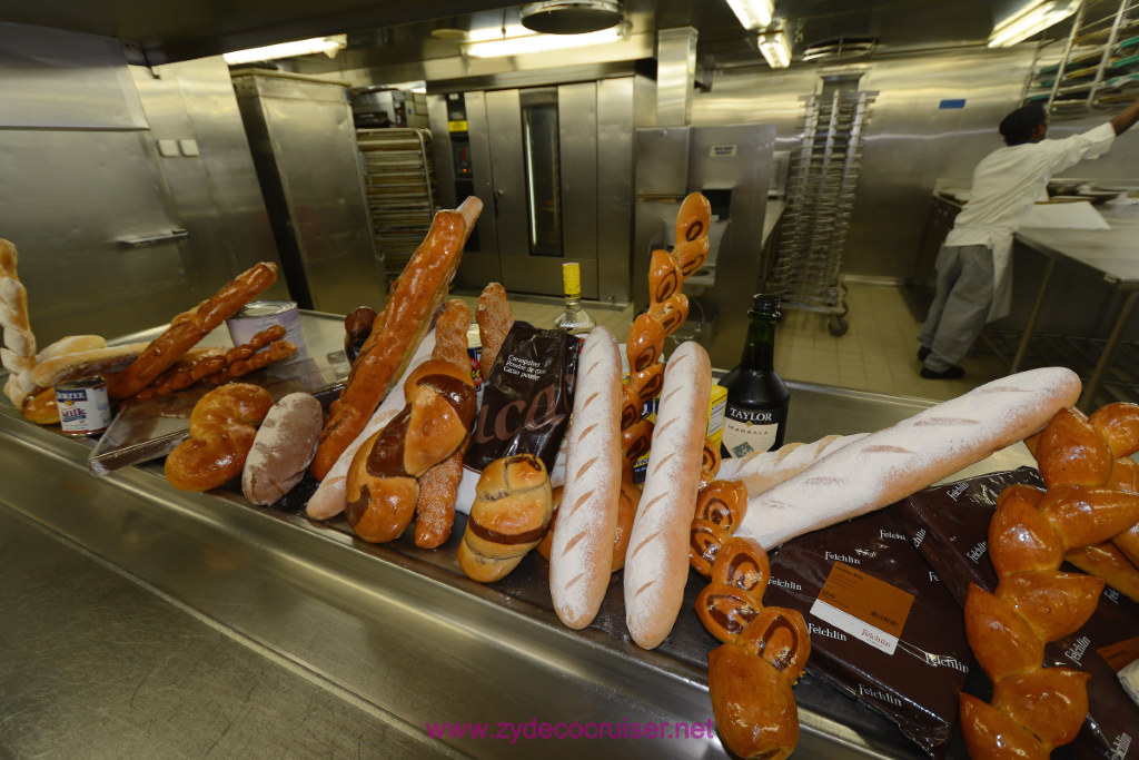 024: Carnival Miracle Alaska Journey Cruise, Sea Day 2, Galley Tour, 