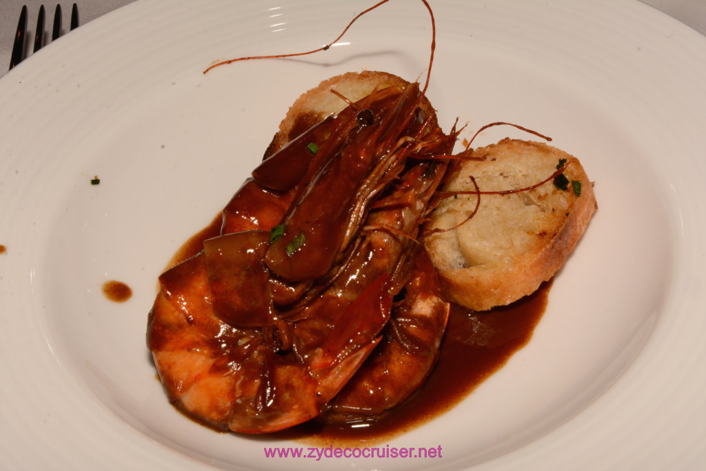 011: Carnival Panorama Naming Ceremony, MDR Dinner, Emeril's Bistro 1396, Emeril's BBQ Shrimp