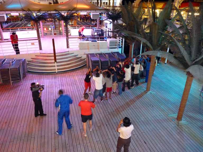 572: Carnival Sensation - Deck Party - Conga Line