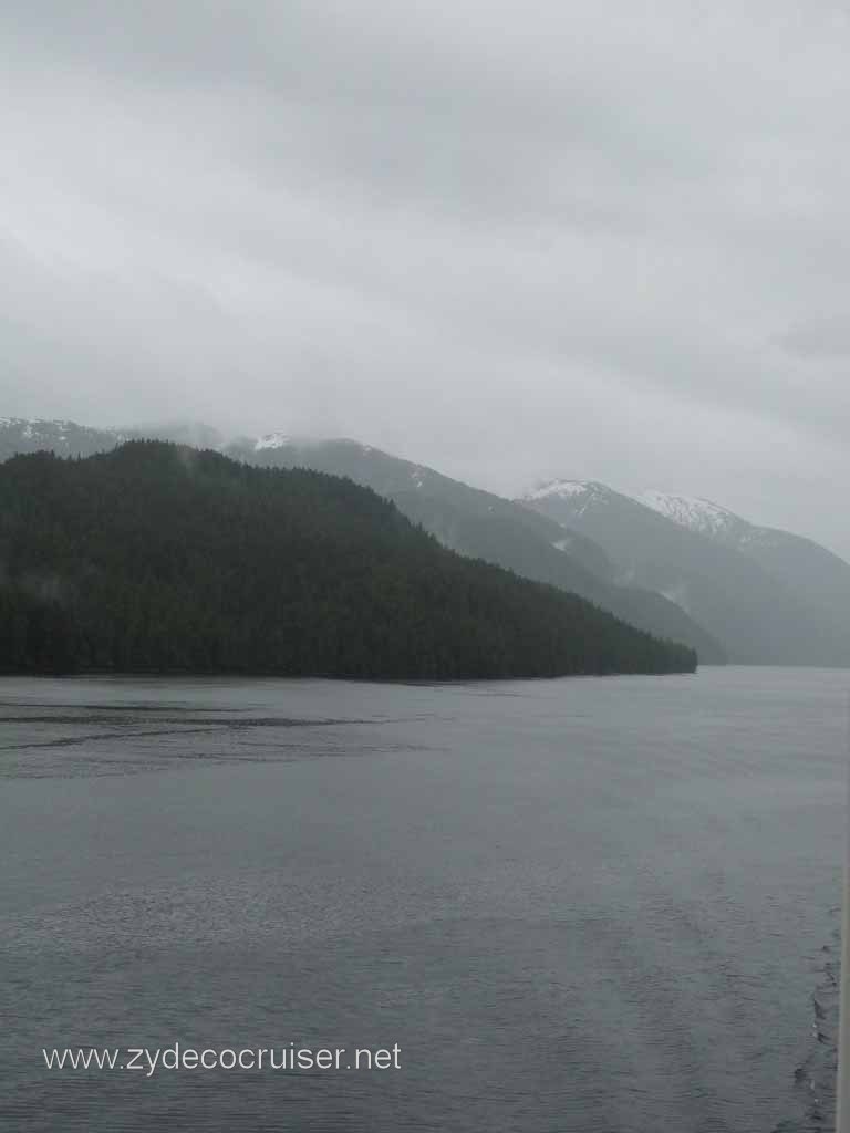 122: Carnival Spirit, Inside Passage, Scenery