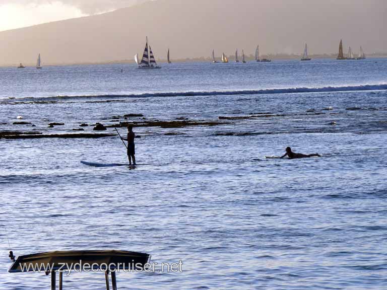 192: Outrigger Canoe Club, Honolulu, Hawaii, Sunset