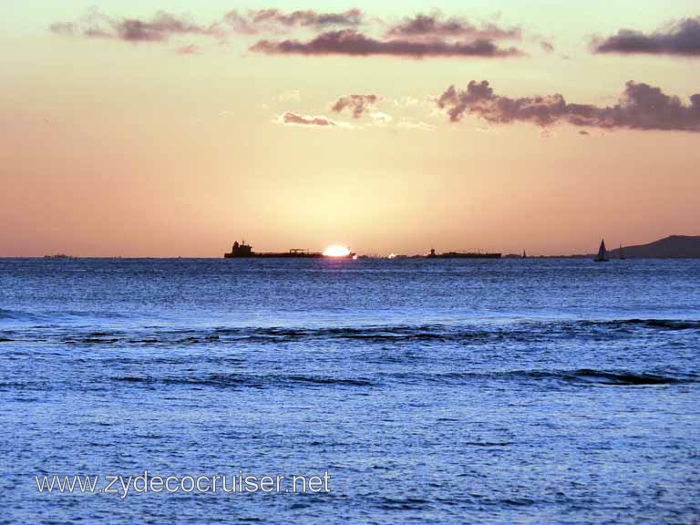 208: Outrigger Canoe Club, Honolulu, Hawaii, Sunset