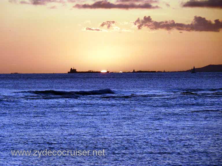 209: Outrigger Canoe Club, Honolulu, Hawaii, Sunset