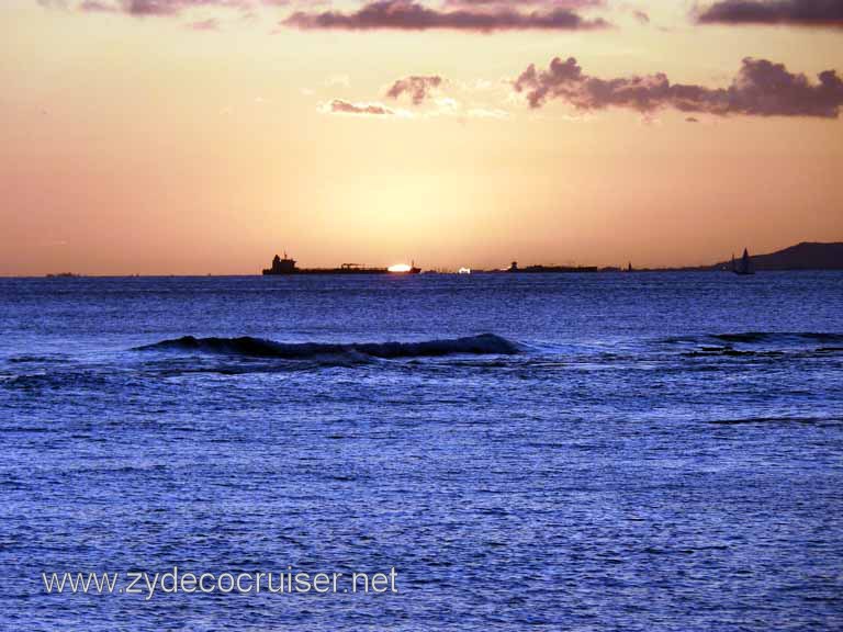 211: Outrigger Canoe Club, Honolulu, Hawaii, Sunset