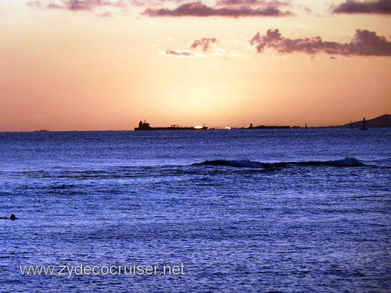 212: Outrigger Canoe Club, Honolulu, Hawaii, Sunset