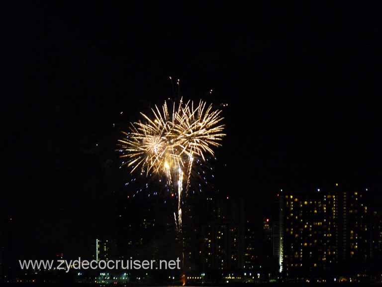 238: Outrigger Canoe Club, Honolulu, Hawaii, Friday Night Waikiki Fireworks