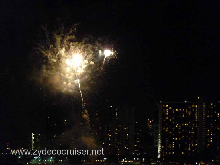 240: Outrigger Canoe Club, Honolulu, Hawaii, Friday Night Waikiki Fireworks