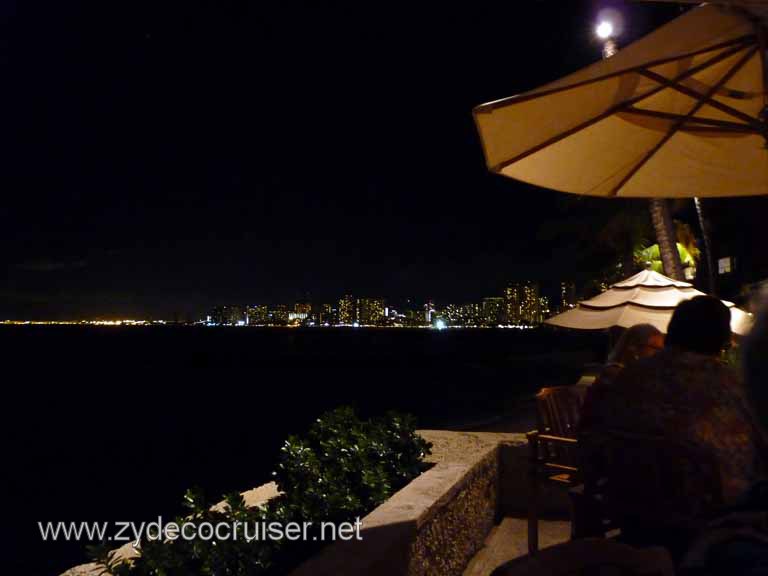 245: Outrigger Canoe Club, Honolulu, Hawaii, Waikiki at Night