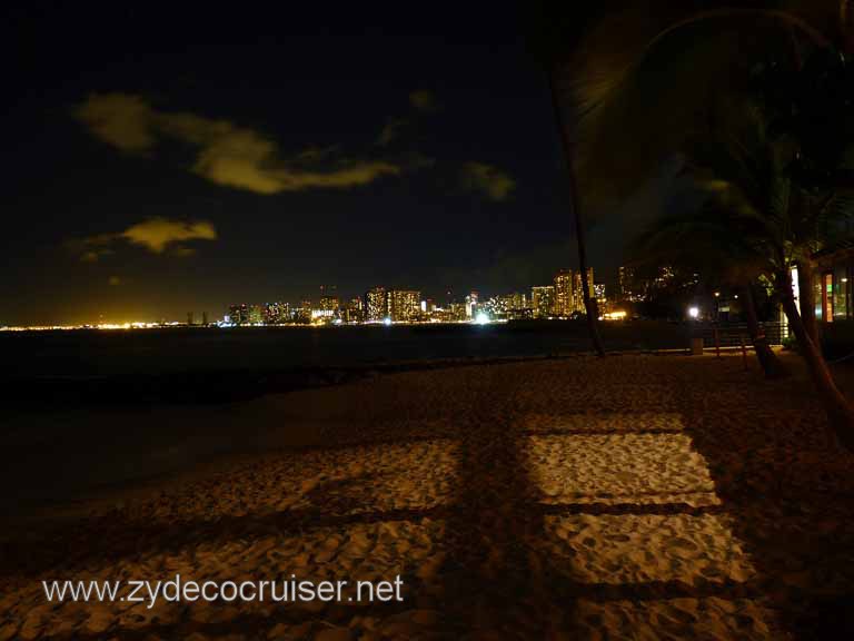 249: Outrigger Canoe Club, Honolulu, Hawaii, Waikiki at Night