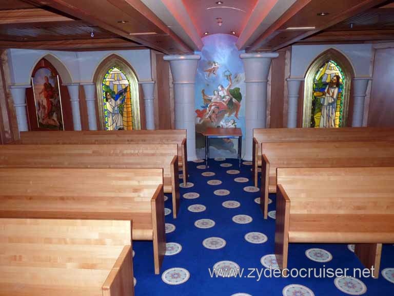 033: Carnival Spirit, Sea Day 3 - The Chapel