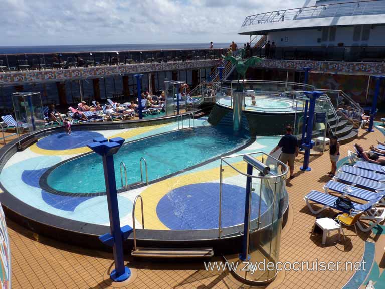 104: Carnival Spirit, Sea Day 3 - Sun Pool and Spa