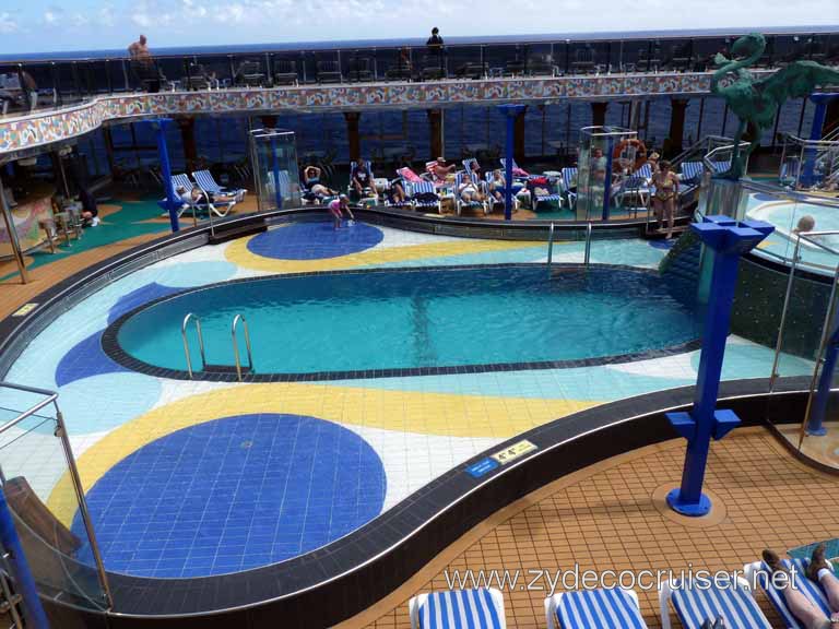 109: Carnival Spirit, Sea Day 3 - Sun Pool