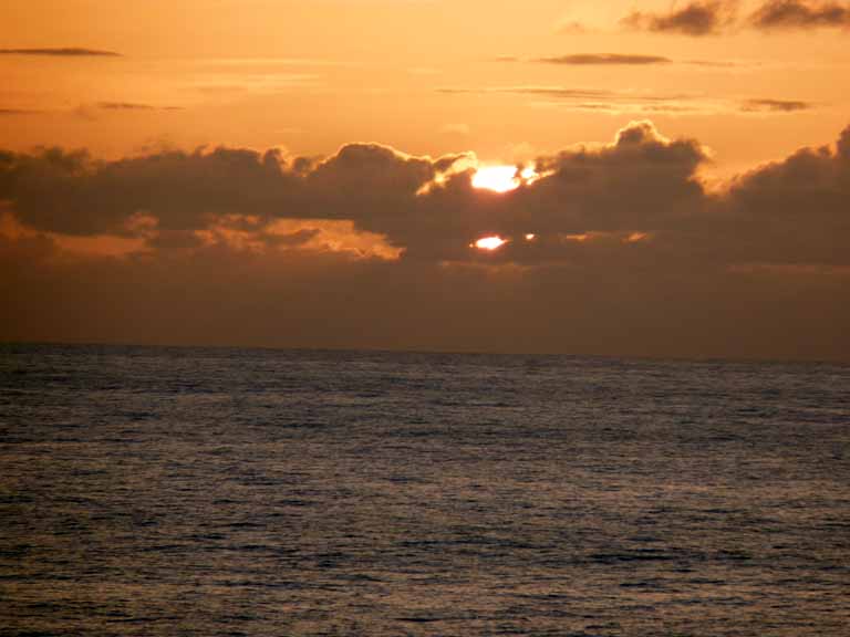 072: Carnival Spirit, Sea Day 4 - Sunset