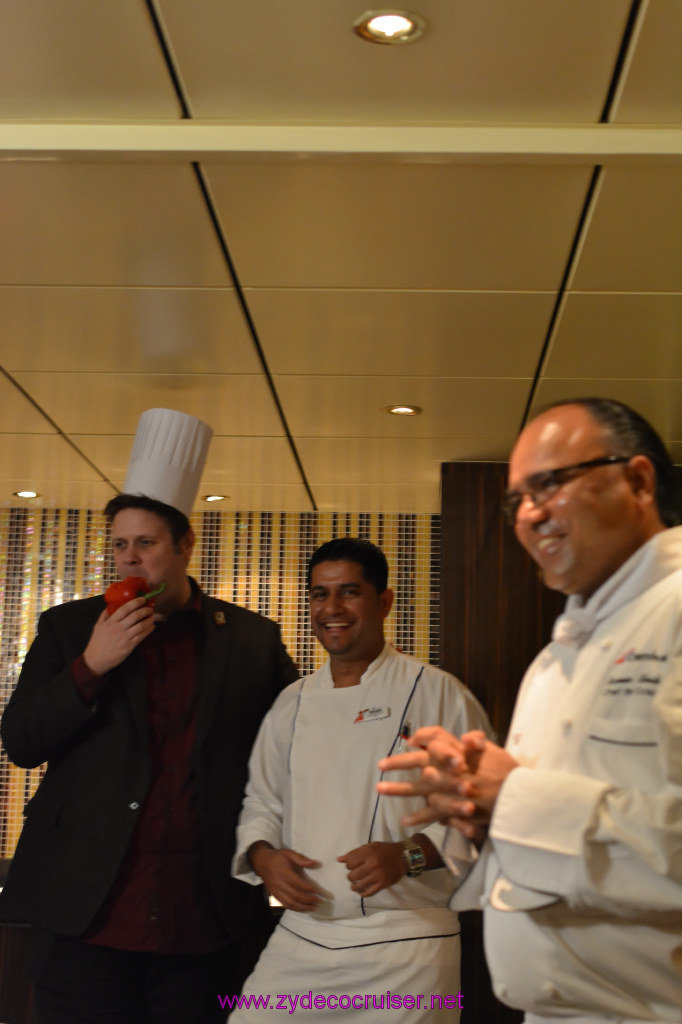 051: Carnival Sunshine, John Heald's Bloggers Cruise, BC7, Chef's Table, 