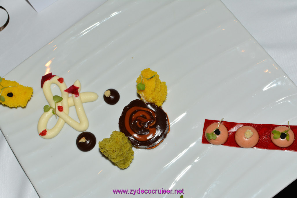 076: Carnival Sunshine, John Heald's Bloggers Cruise, BC7, Chef's Table, Chocolate "88F"