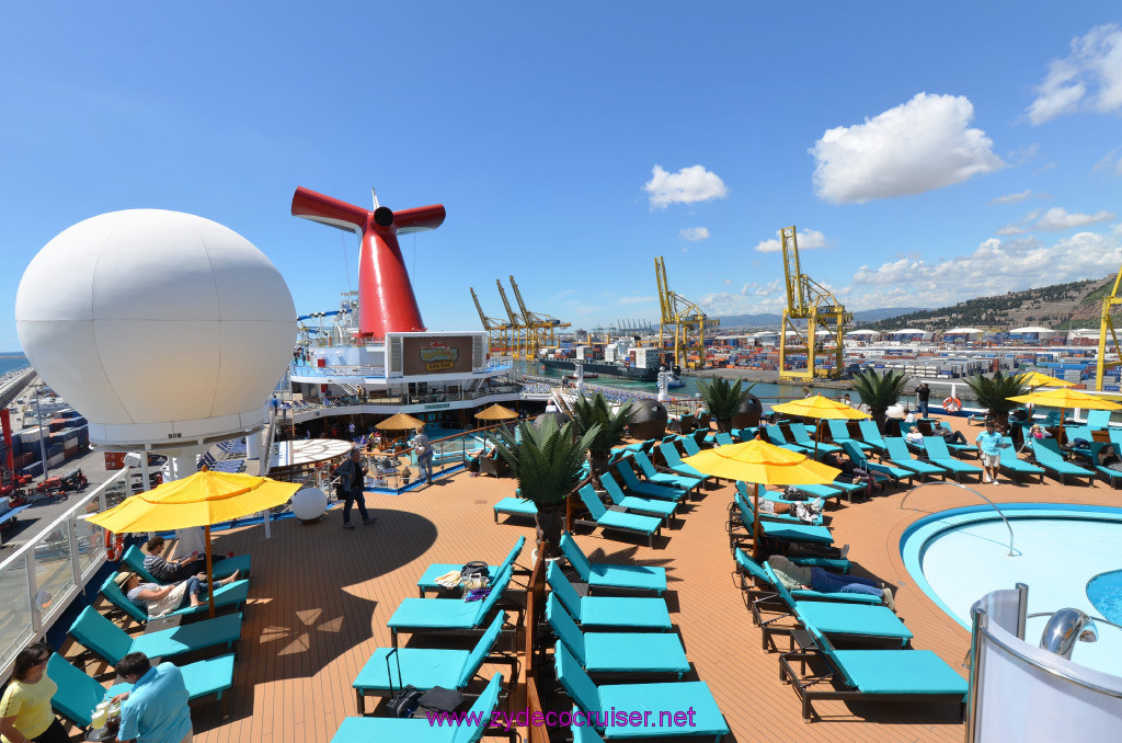 060: Carnival Sunshine Cruise, Barcelona, Embarkation, Serenity, 
