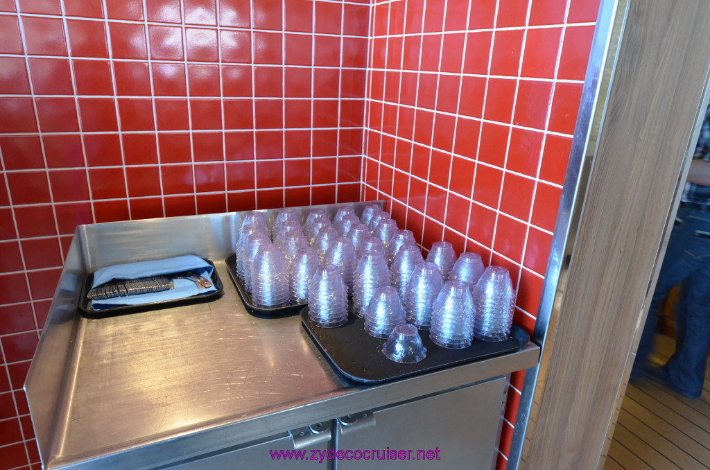 192: Carnival Sunshine Cruise, Barcelona, Embarkation, Soft serve Ice Cream and Frozen Yogurt, 