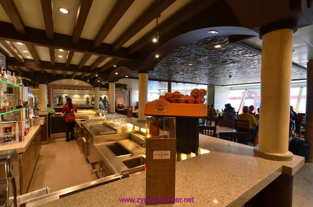 221: Carnival Sunshine Cruise, Barcelona, Embarkation, Havana Bar, 