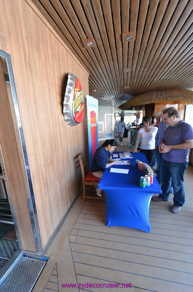 232: Carnival Sunshine Cruise, Barcelona, Embarkation, Bottomless Bubbles Program, 