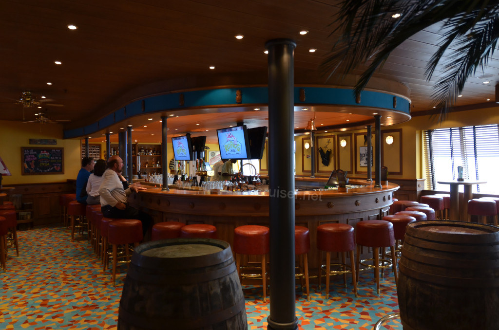 322: Carnival Sunshine Cruise, Barcelona, Embarkation, RedFrog Pub, 