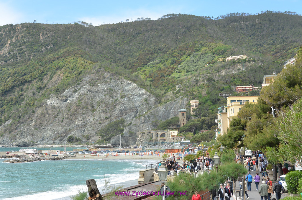 227: Carnival Sunshine Cruise, La Spezia, Cinque Terre Tour, Monterosso, 