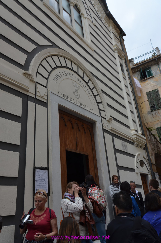 246: Carnival Sunshine Cruise, La Spezia, Cinque Terre Tour, Monterosso, Mortis Et Orationis Oratory, Black Confraternity, 