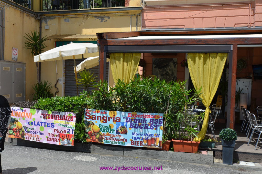345: Carnival Sunshine Cruise, La Spezia, Cinque Terre Tour, Monterosso, 