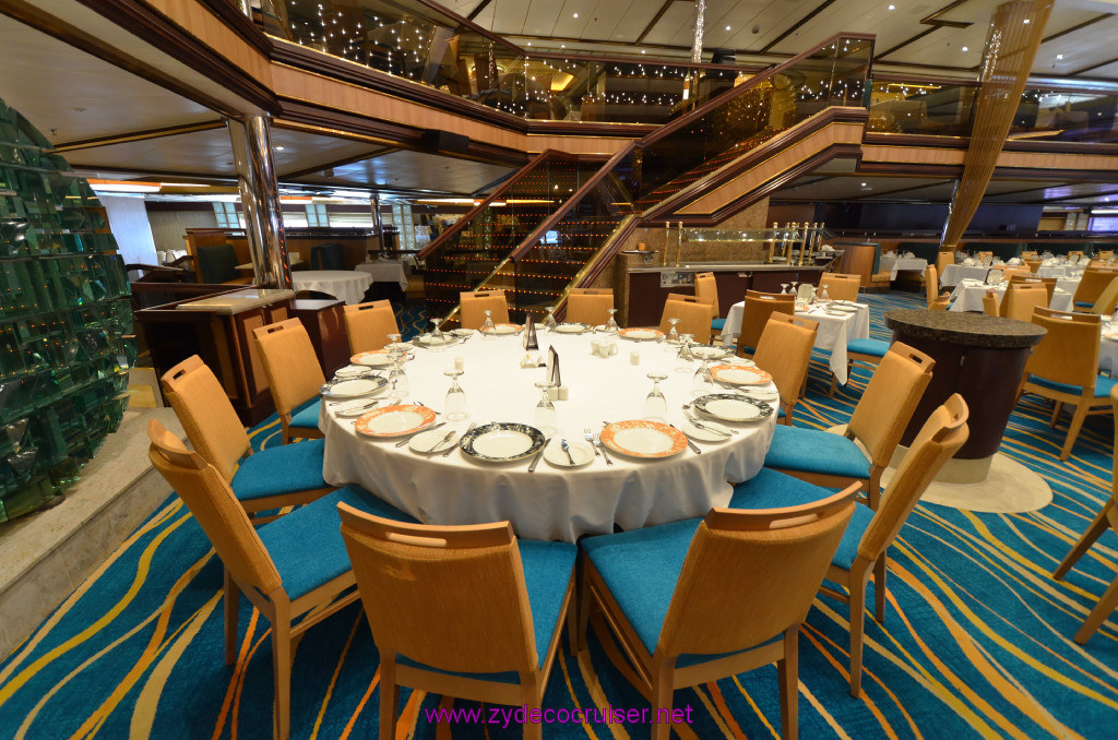 390: Carnival Sunshine Cruise, Naples, Sunrise Restaurant, 