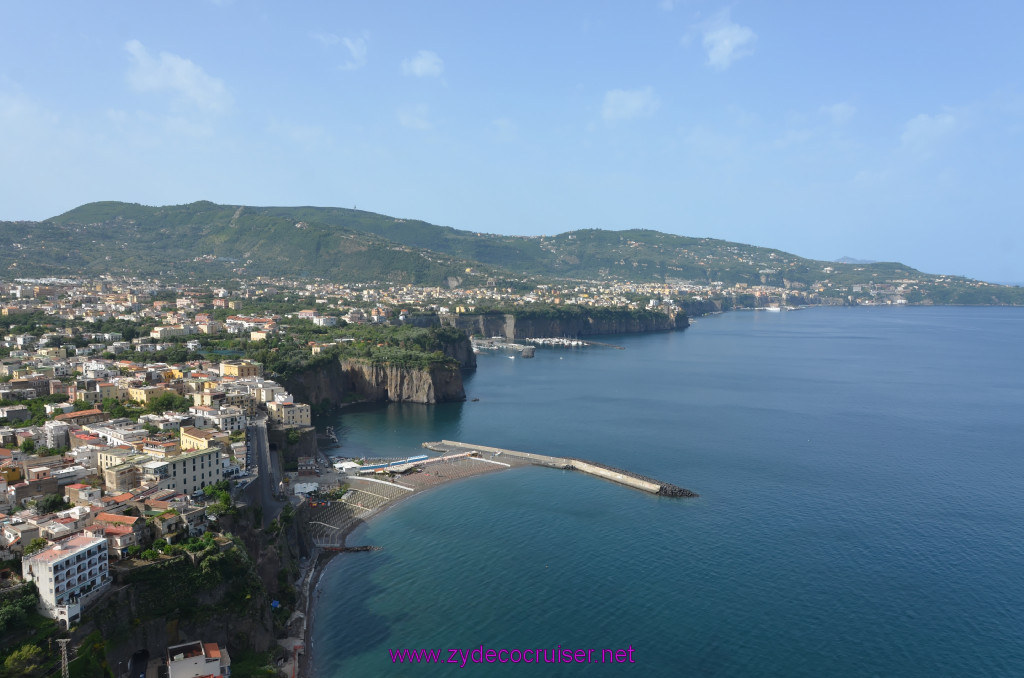 085: Carnival Sunshine Cruise, Naples, Leisurely Sorrento Tour, 