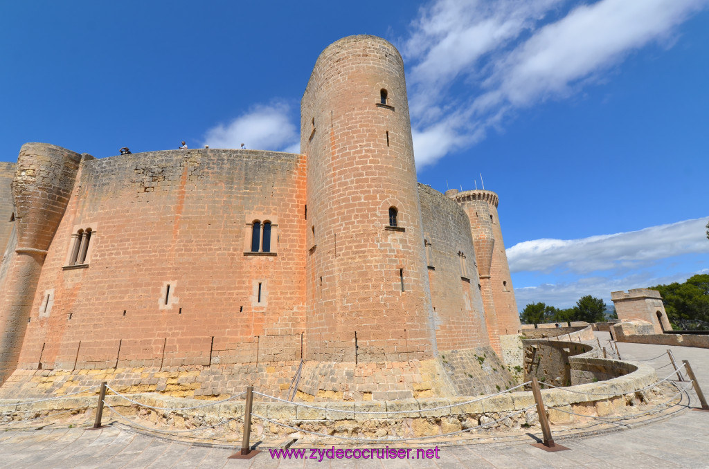 104: Carnival Sunshine Cruise, Mallorca, Bellver Castle, 
