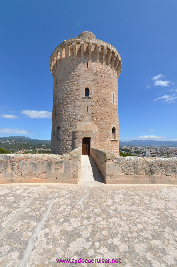 190: Carnival Sunshine Cruise, Mallorca, Bellver Castle, 