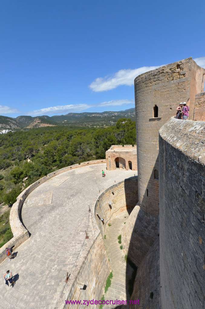 210: Carnival Sunshine Cruise, Mallorca, Bellver Castle, 