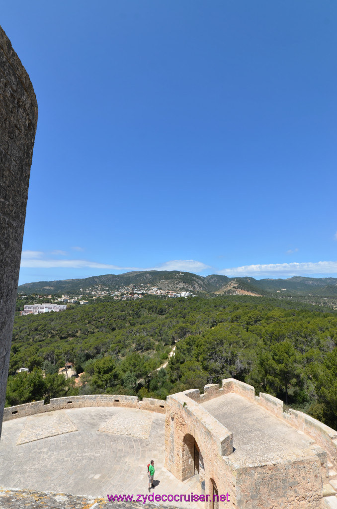 213: Carnival Sunshine Cruise, Mallorca, Bellver Castle, 