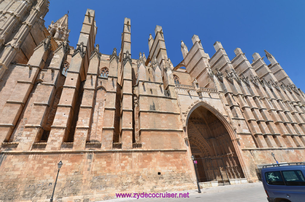 386: Carnival Sunshine Cruise, Mallorca, The Cathedral of Santa Maria of Palma,