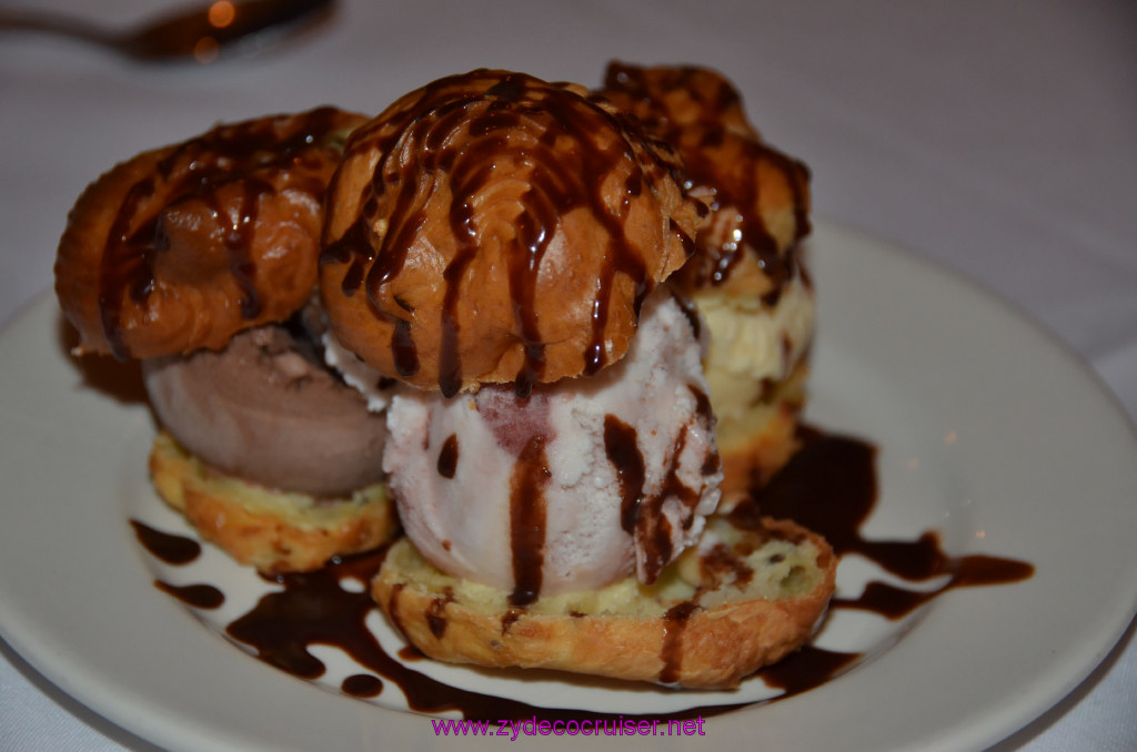 011: Pre-cruise - Galatoire's Bistro, Baton Rouge, LA, Profiteroles, 