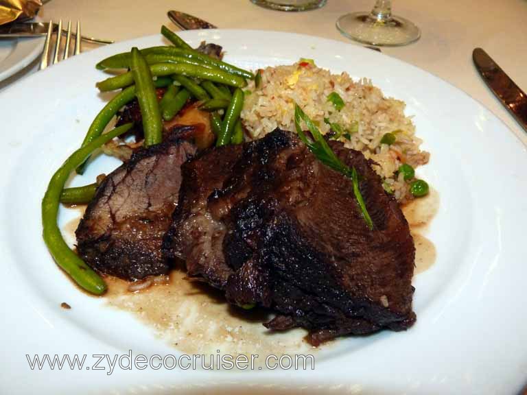 201: Carnival Triumph, Progreso, Braised Style Short Ribs from Aged Premium American Beef