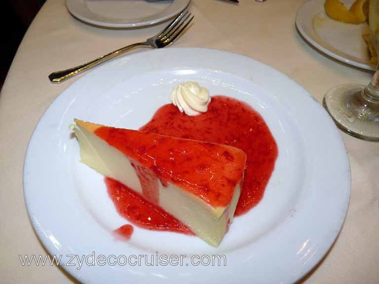 205: Carnival Triumph, Progreso, Strawberry Cheesecake